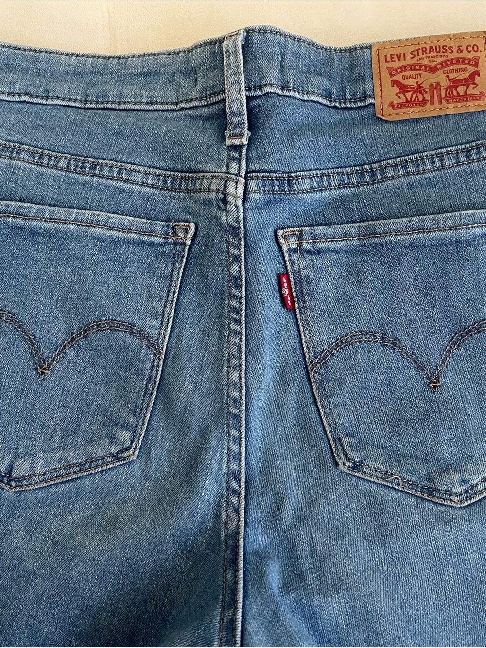 Levi's Light Blue Boot Cut Jeans